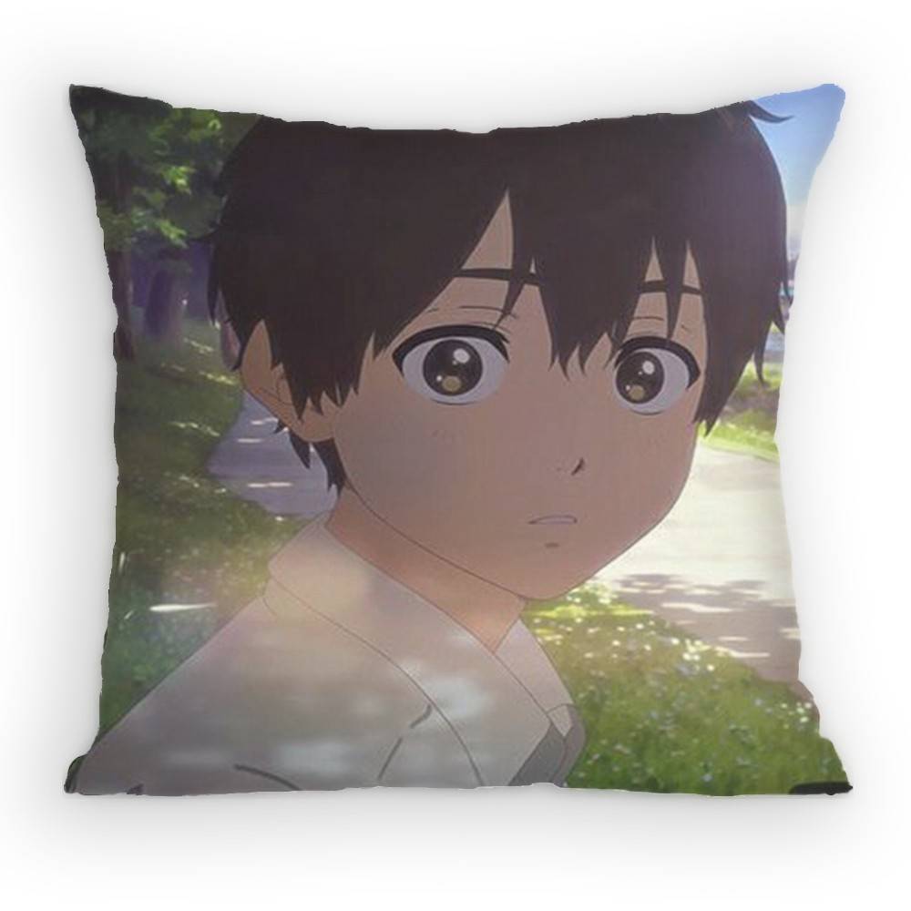 Hello World Naomi x Ruri Pillow Case Sofa Living Room for Bedroom car Headboard Backrest Cushion Square Cushion Nap Time