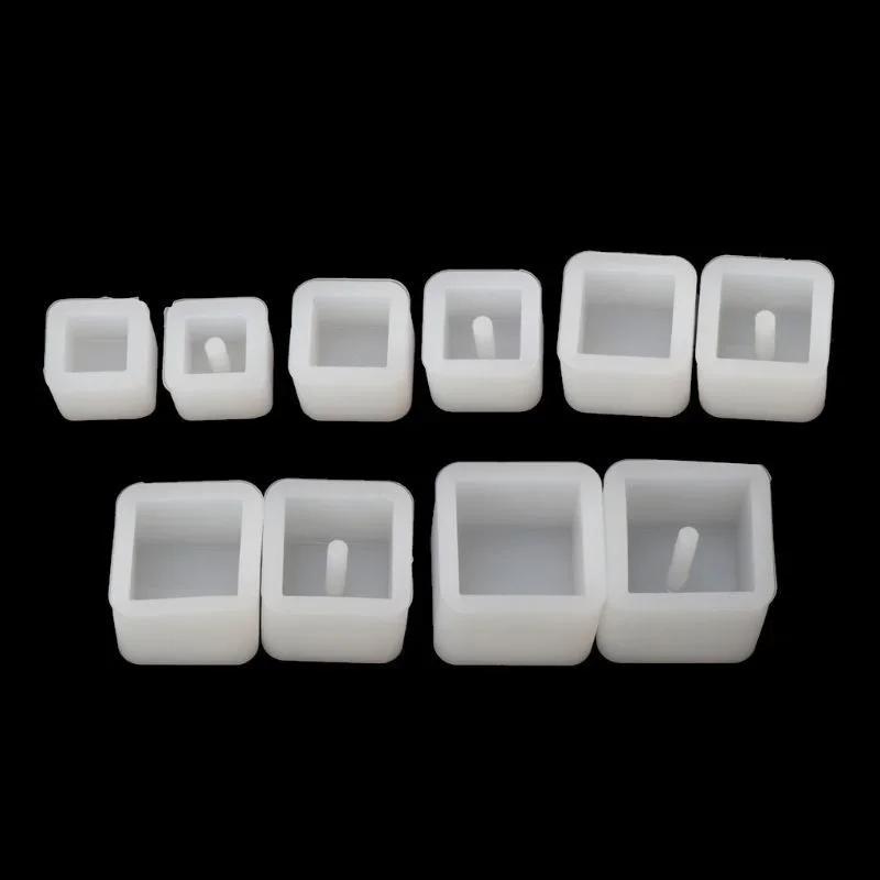 DIY Round Square Beads Jewelry Making Resin Casting Mold Simple and Convenient