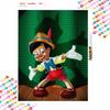 Disney Diamond Painting 5D Handmade DIY Pinocchio Diamond Stickers Home Room Decorations Gifts