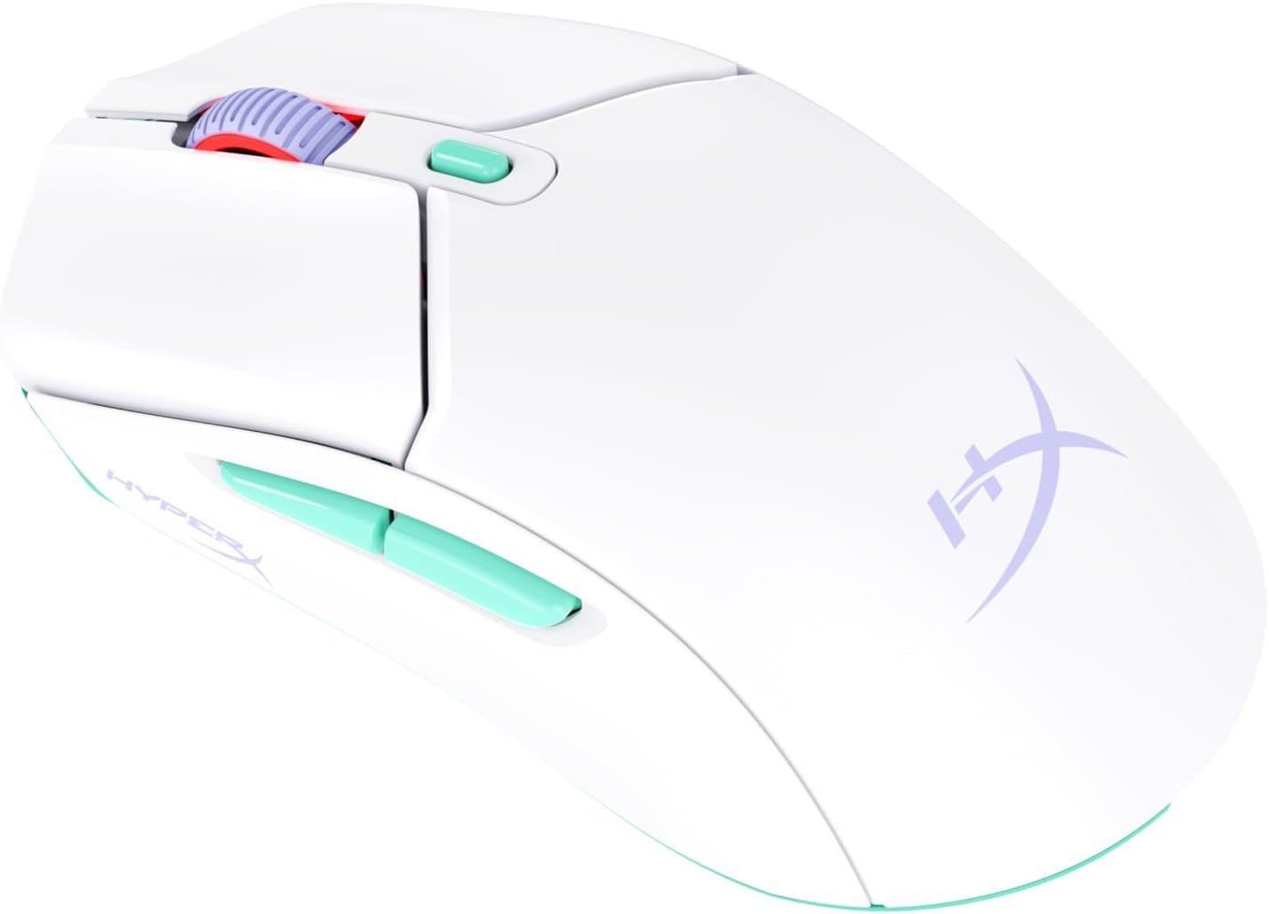 

HyperX Pulsefire Haste 2 Core Wireless Gaming Mouse for Battery Dual Wireless HyperX 8R2E7AA PC, Lightweight, 71g, 100-Hour Life, (2.4GHz / білий
