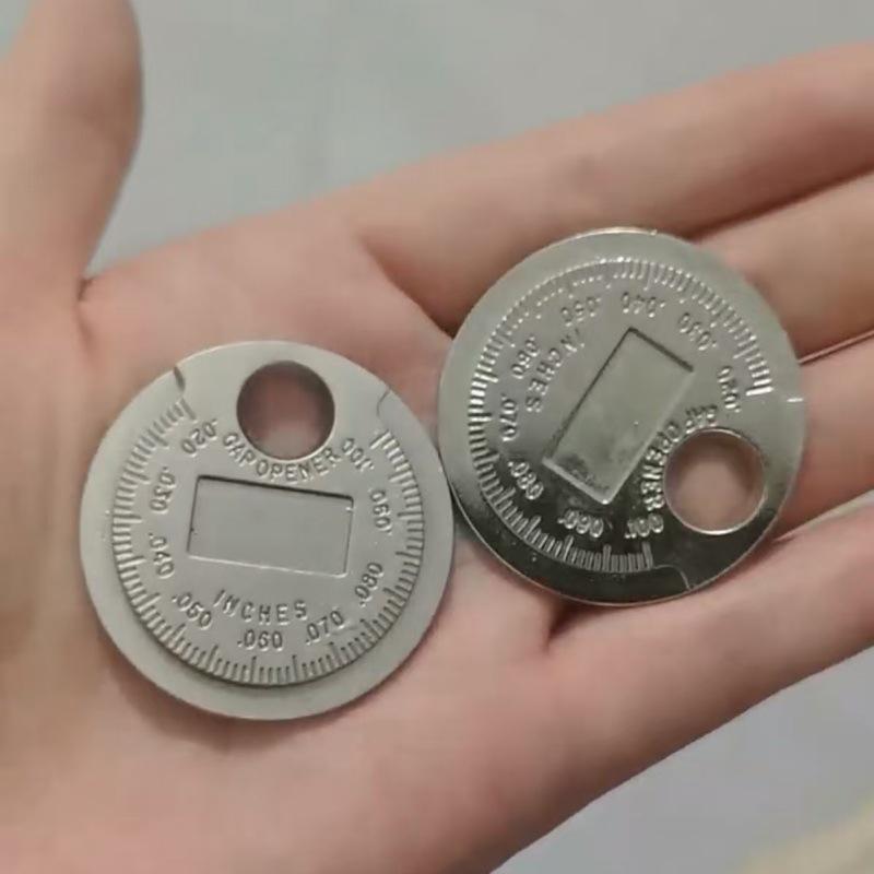 Zoll/Metrisch Zündkerzen-Abstandsmessgerät Münztyp