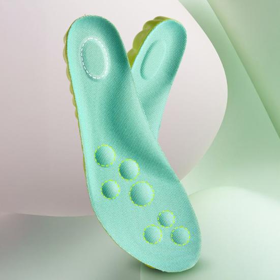 Breathable Insoles Shock Absorption Fast Drying Shoe Inserts Running Sports Insoles Moisture Absorbing Running Orthopedic Care Insoles