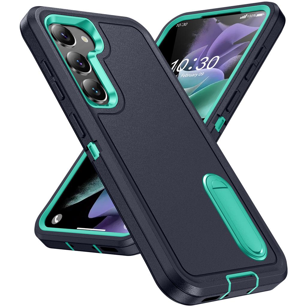 Rutschfeste, bequeme Hülle für Samsung Galaxy S23 FE S22 Ultra S24 Plus A15 A54 A14 A53 A13 A04S Handy-Zubehör mit Ständer