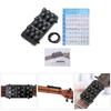 Guitar Chord Trainer with 18 Buttons Folk Guitar Chords Practice Assist Tool Learning System Assist for Adults Children