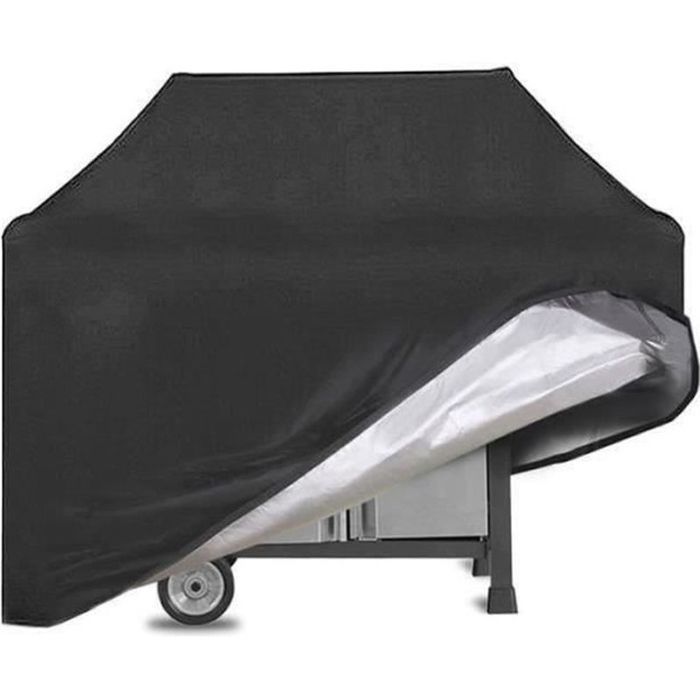 Housse de Protection Barbecue - Weber - Noir - Anti-UV - 145x61x117 cm - Convient jusqu'à 58 pouces