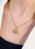 Japan and South Korea Micro-inlaid Smart Crown Necklace Women's 2026 New Trendy Niche Design Temperament Light Luxury Internet Celebrity Collarbone 