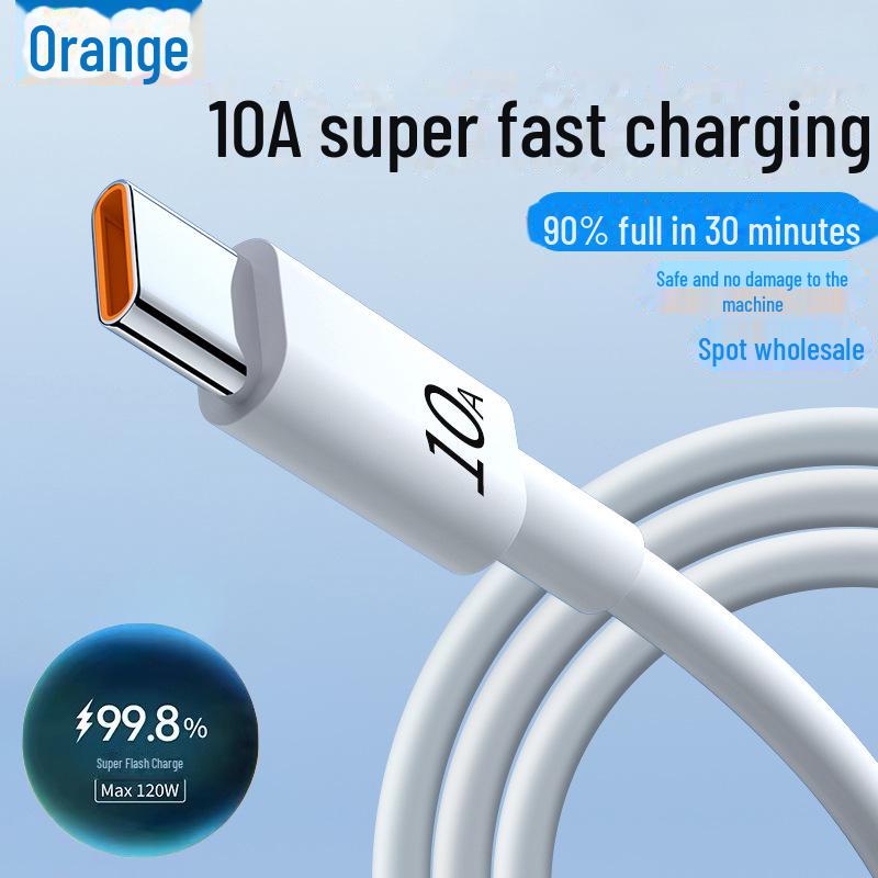 10A 120W High-Speed Charging Cable for Huawei Honor Type-C Devices