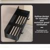 Large Capacity Magnetic Spice Rack Wall Mounted Refrigerator Side Storage Rack  Cling Film