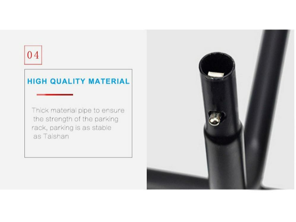 3-in-1 Vertical L-Shaped Bike Rack & Stand for Display and Repair