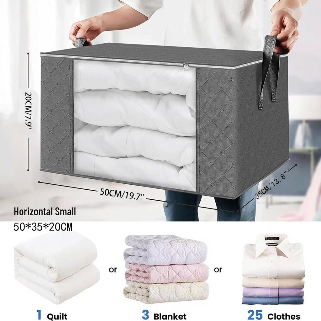 Premium Dustproof Moistureproof Non-Woven Storage Bag for Clothes and Quilts - Thickened Moving Solution