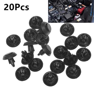 20Pcs 5x7mm Nylon Bumper Clip Grille Push-Type Retainer Clips for Toyota & Lexus M