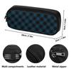 Structured PU Leather Stationery Case with Secure Pen Holders for Daily School Supplies for Students Office Business Trips