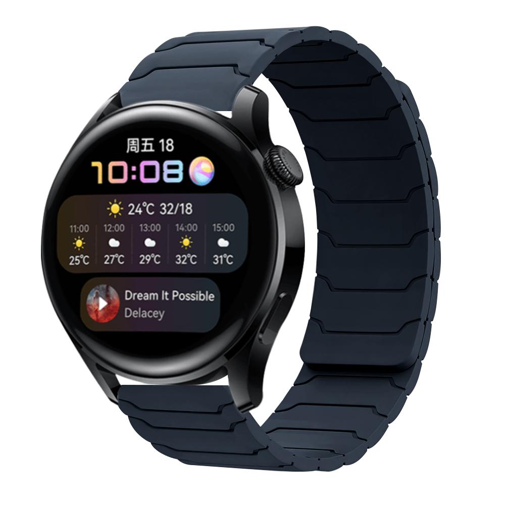 20mm 22mm 18mm Silicone Magnetic Loop Strap for Samsung Galaxy Watch 7/6/5 Active 2 Amazfit Bracelet HUAWEI Watch GT 2e 3 Band