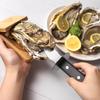 Seafood Oyster Opener Wood Handle Stainless Steel Oyster Knives Scallop Shell Shucking Cutter Home Kitchen Seafood Tools