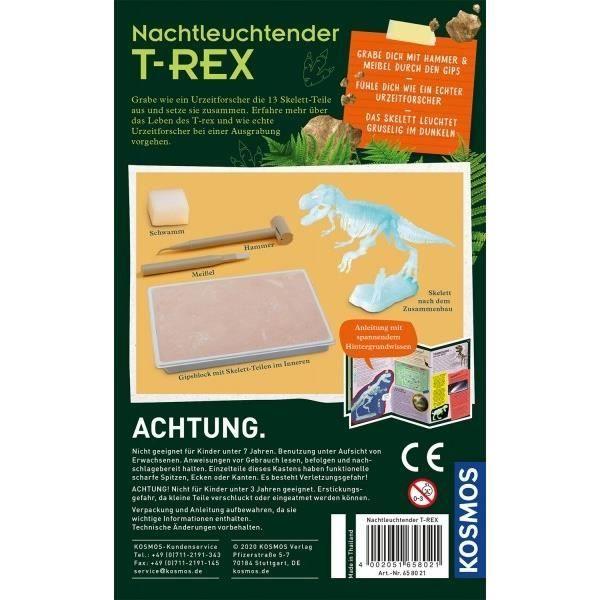 Kit d'expérimentation t-rex - kosmos - réalité augmentée - vert - à partir de 7 ans - mixte