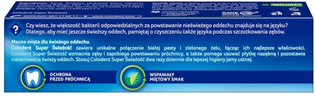 Toothpaste N013121 Colodent 100 1 Pc