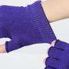 Women Non-Slip Yoga Gloves Breathable Fitness Pilates Half Finger Glove Sport Outdoor Cycling Fishing Workout Mittens For Gym