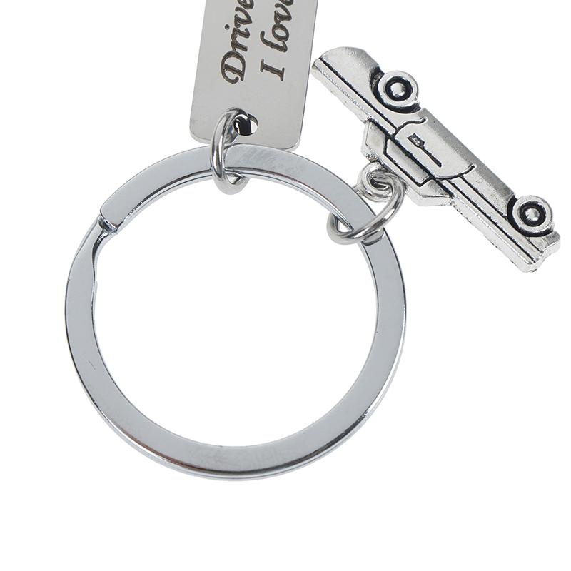 Drive Safe Handsome I Love You Trucker Key Ring Gift For Husband Boys
