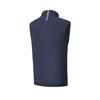 FILA Vests Men's Tide Blue Stand Collar Moderate A11M425502FDB