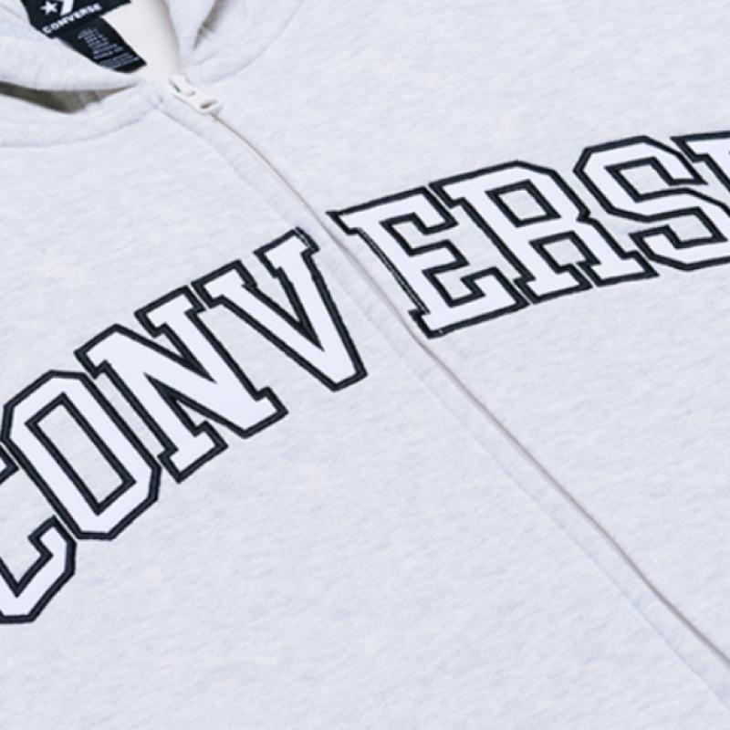 Converse Retro Chuck Hood Light Heather Grey 10027083 A04