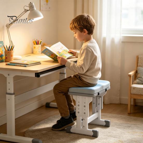 Portable Seat Cushion for Kids Classroom Stool Cushion, Memory Foam Ergonomic Chair Orthopedic Hip Pain Relief Support Tailbone Relief, Sciatica