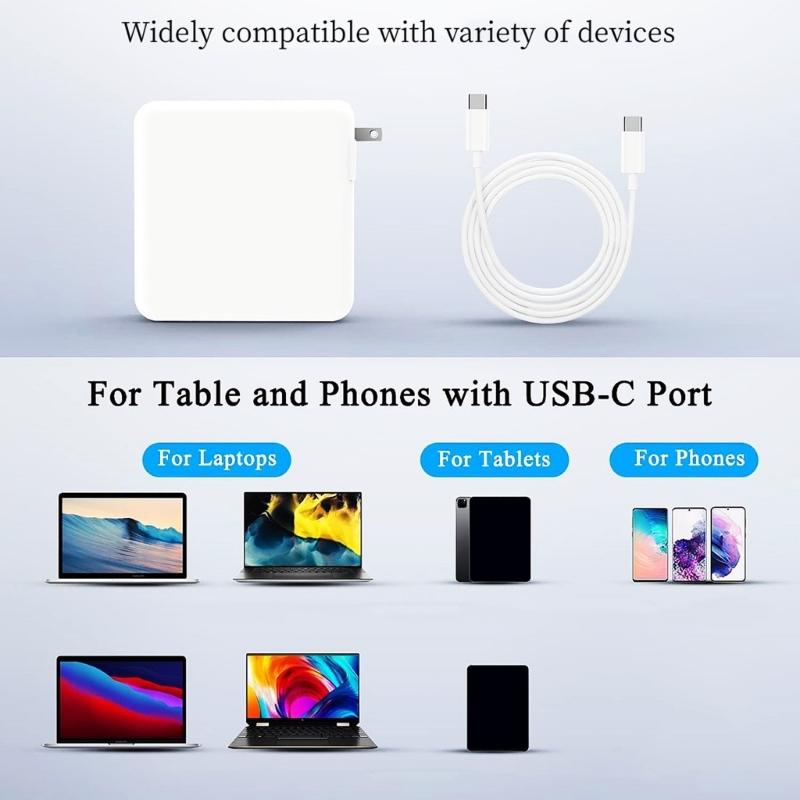 100W USB C Charging Power Adapter Fast Charging Phone Charging Adapter For Smartphones Tablet Laptop Accessories