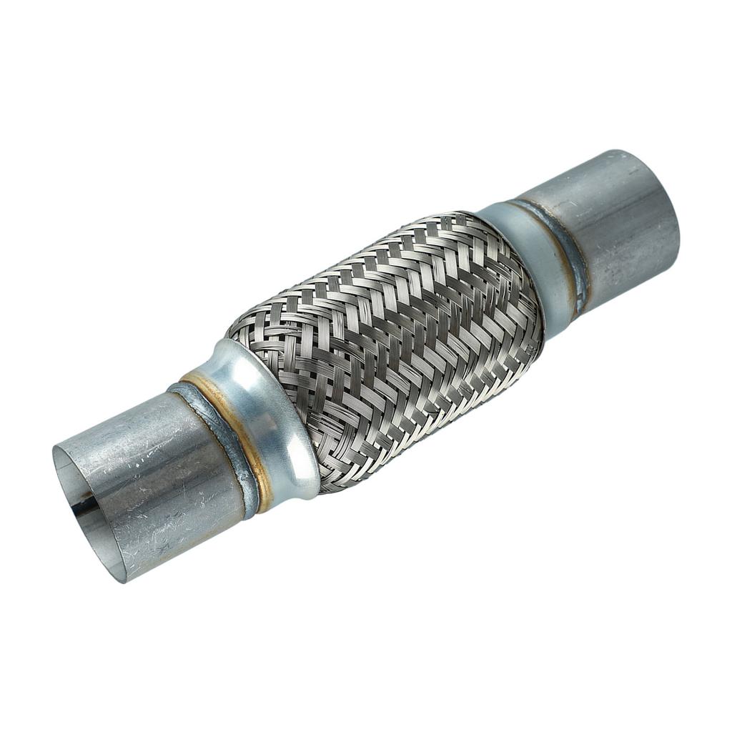 Car Exhaust Pipe Stainless Steel Rust Proof Low Noise Shock Absorption Tough Muffler Universal for Vehicle