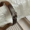 Christmas Headband with Heart Shaped Buckle Hairband Leather Hairband for Girls