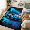 Blue Car Living Room Nonslip Area Rug Soft Carpet For Bedroom Game Playroom Sofa Office Home Decor Doormat Christmas Gift C9301648