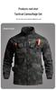 Men's Camouflage Workwear Set: Elastic, Anti-Scald, Wear-Resistant for Spring/Autumn - Ideal for Auto Repair & Welding.
