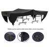 Outdoor Courtyard Patio Waterproof Dust-proof Table Tennis Table Cover Black 280x153x73cm Table Cover Outdoor Table Dust Cover