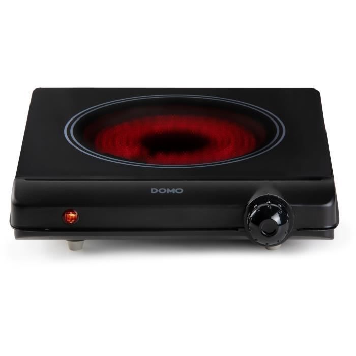 Ceramic Hob - DOMO - 1 Burner - 25.3 X 28.7 X 7 Cm - DO30111KP