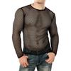 Men's Summer Casual Muscle Pullover Short Sleeves Mesh Shirt Top Blouse