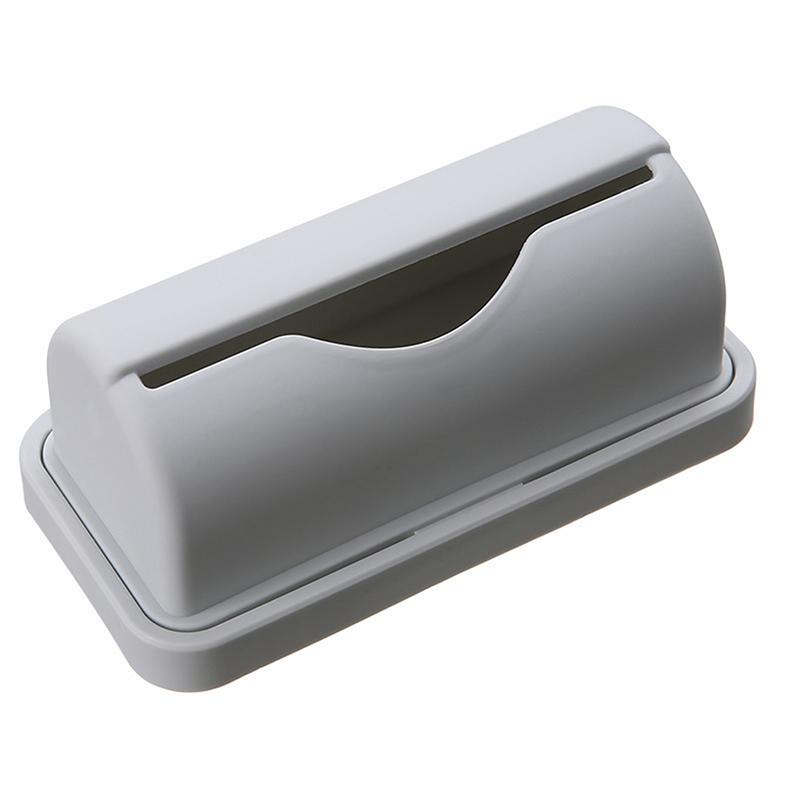 Storage Box Garbage Bag Dispenser For Kitchen Bathroom Wall Mounted Grocery Bag Holder Kitchen Plastic Bags Container