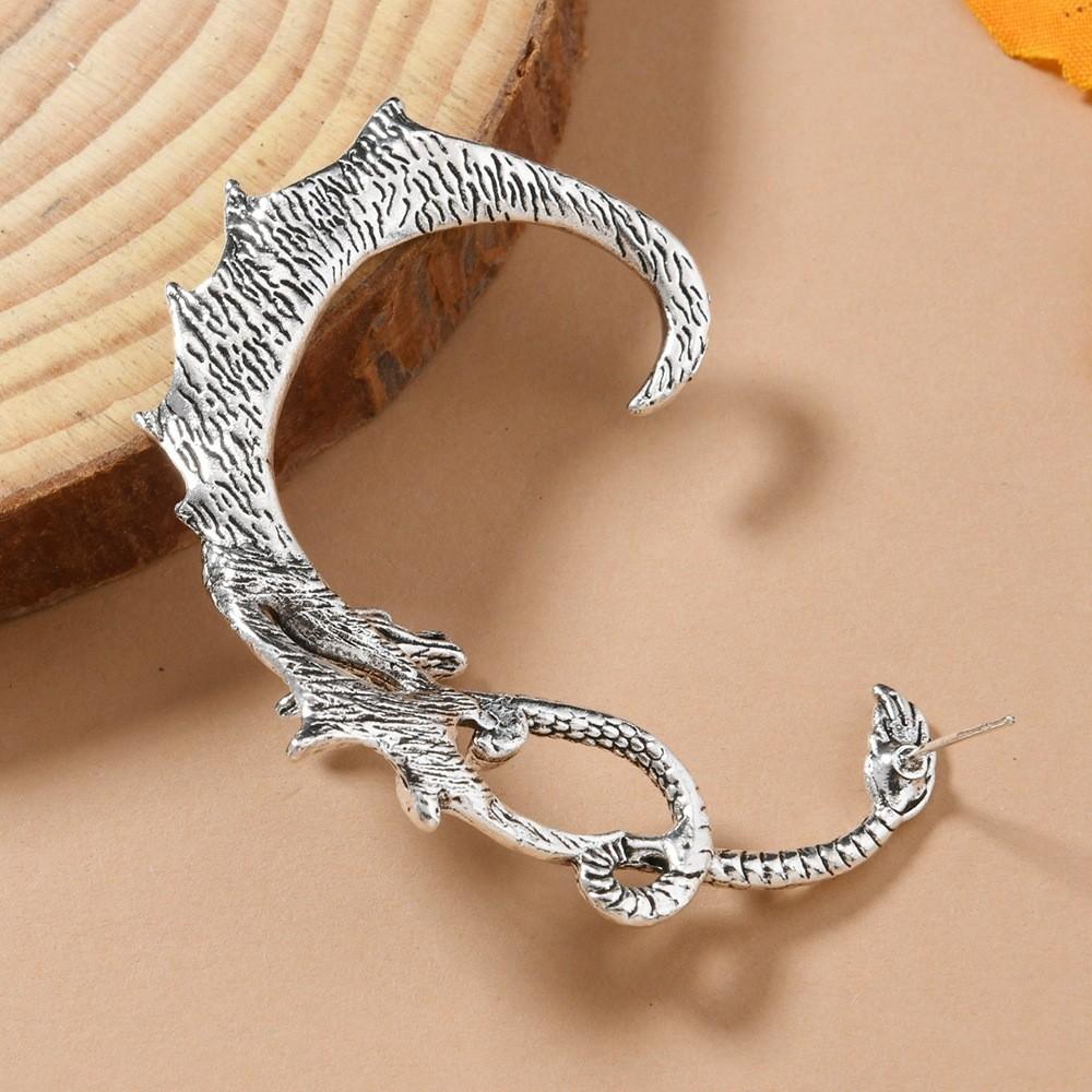 Retro Alloy Dragon Ear Hooks For Men Women Gothic Punk Fashion