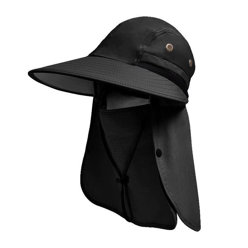 Fisherman Hat Summer Sun Protection Wide Brim Cap For Outdoor Hiking And Beach