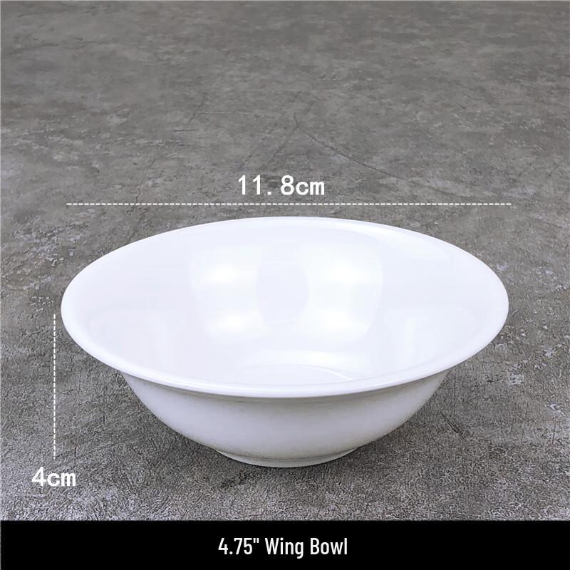 Sweet Elegant Pure White Ceramic Bowl