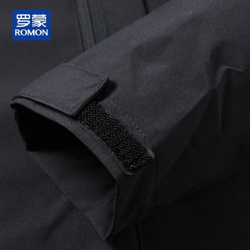ROMON Men's Hooded Windproof Casual Jacket