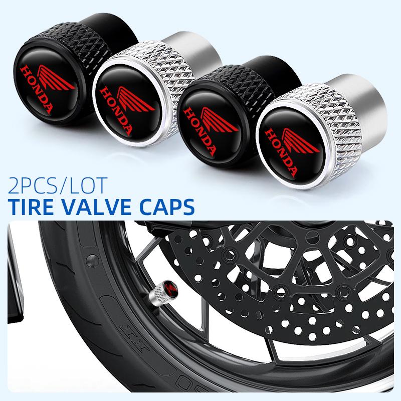 2Pcs Motorcycle Accessories For HONDA Hornet CB600F CB600 CB599 Goldwing Gl1800 Hornet 600 Tire Valve Air Port Stem Cover Caps