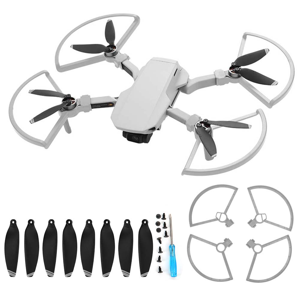 4pcs Propeller Protector 2 Pairs 4726F Black Propeller Fit for MAVIC MINI Drone