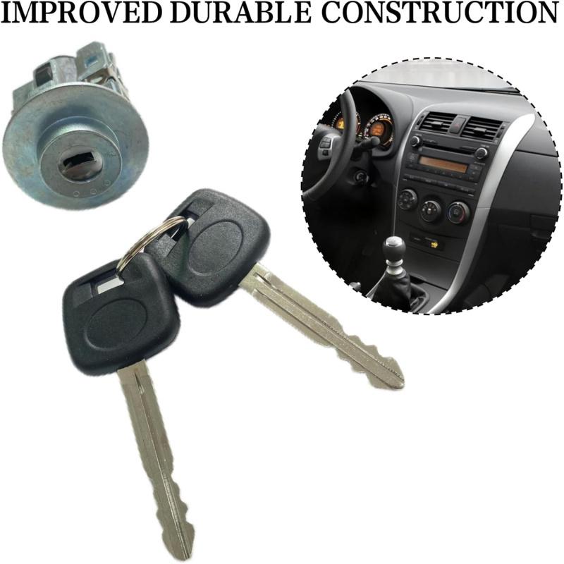 Cilindro serratura accensione con 2 chiavi per Toyota Corolla Matrix 2009-2011 Highlander 2010-2011 Sostituisce 69057-02360