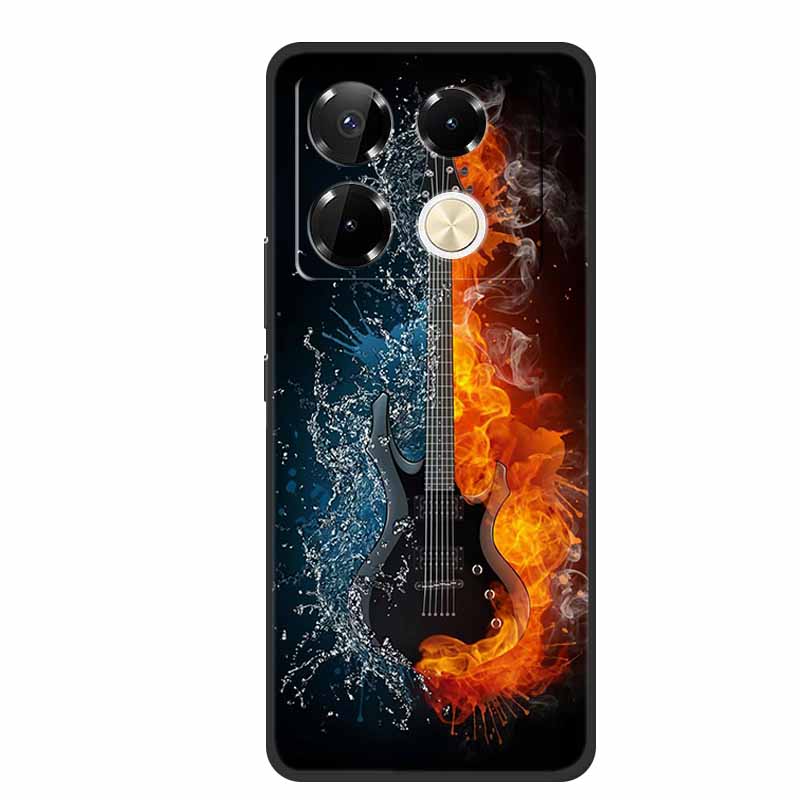 Case For Infinix Note 40 Pro 4G TPU Soft Silicone Back Cover for Infinix Note40 Phone Cases X6850 X6853 Original Colorful Capa