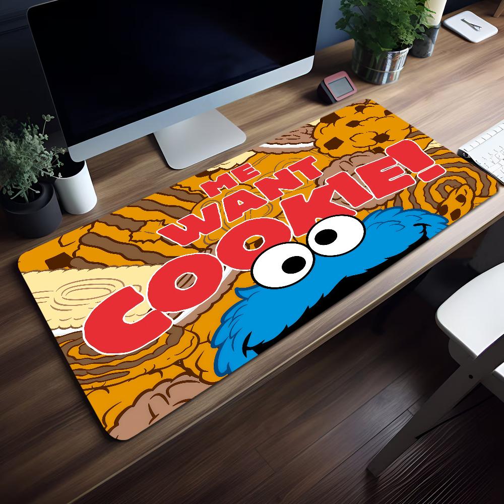 Rubber Desktop XXL MMonster Cartoon Desk CCookies Nonslip Gaming Thickened Kawaii Large MousePad Office SBD300x800x3mm