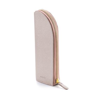 Corale Stand Pen Standing Pen Pencil Pen Stylish Beige (Corare) Case, Case, Leather, Women's Case, Holder, Adults, (Pearl Pink)