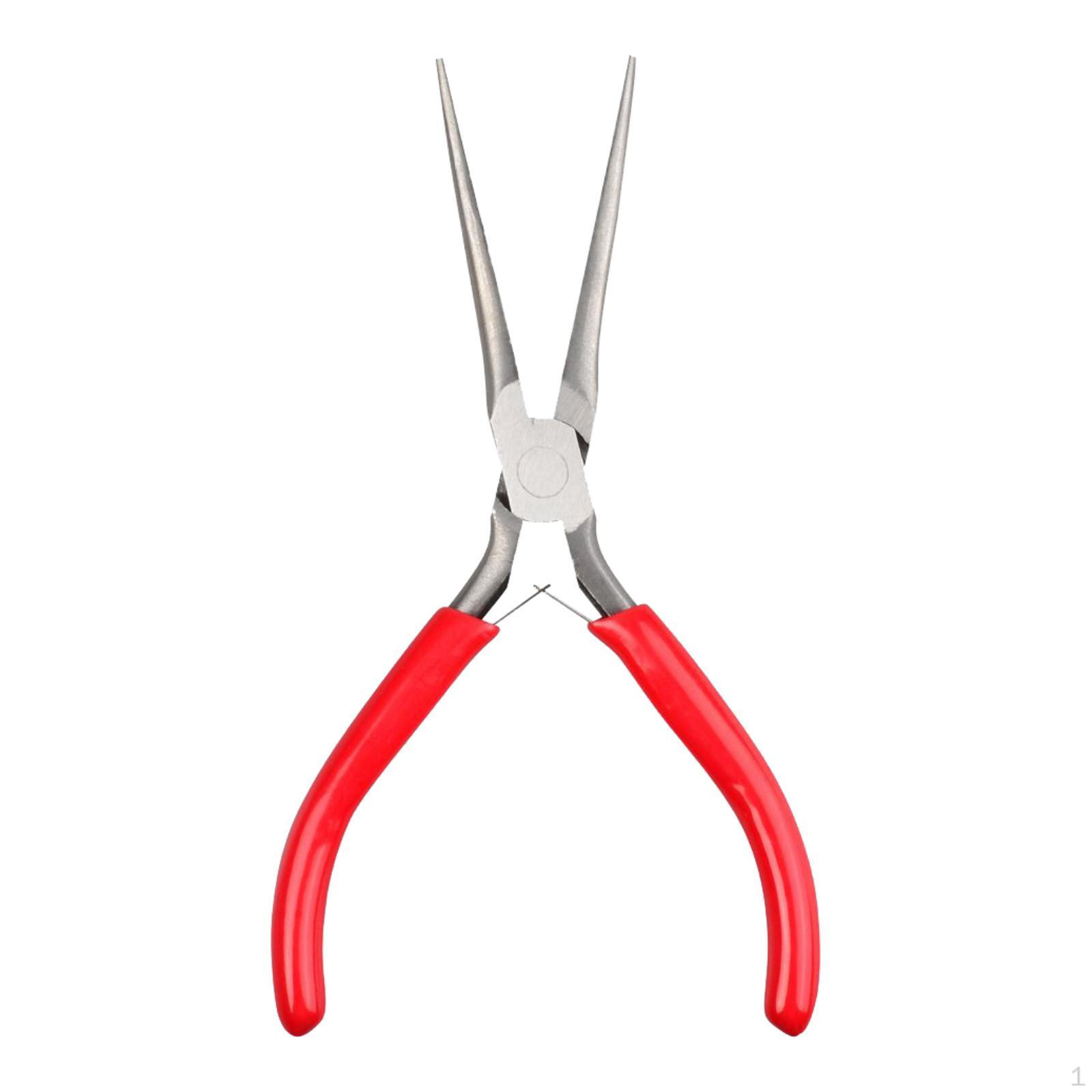 

Плоскогубцы для изготовления ювелирных изделий Инструмент для сережек и ожерелий Бисероплетение Хобби Работа 150 мм Сталь