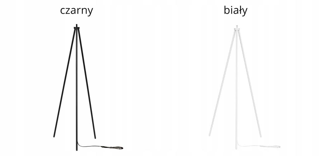 Floor Lamp Standing Tripod Metal Lampshade 45Cm