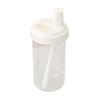 Eco Friendly Plastic Pearl Milk Tea Cup 500ml Reusable with Lid Straw for School Kids Coffee Juice Drinking