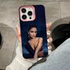 Fashion Eiza Gonzalez Pink Translucent Mobile Phone Case for iPhone 17 16 15 14 13 12 11 X XR XS Air Pro Max Plus Colorful Cover