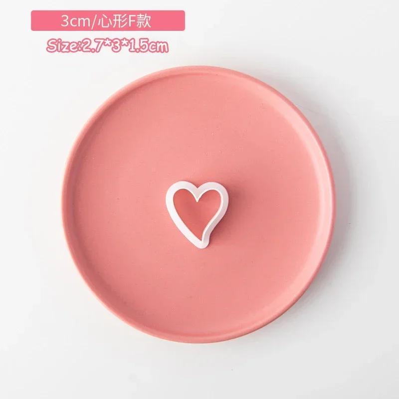 Mini Geometrische Herzform Keksform Valentinstag Liebesherz Ausstechform Fondant Ausstecher Kuchen Dekorieren Backwerkzeug