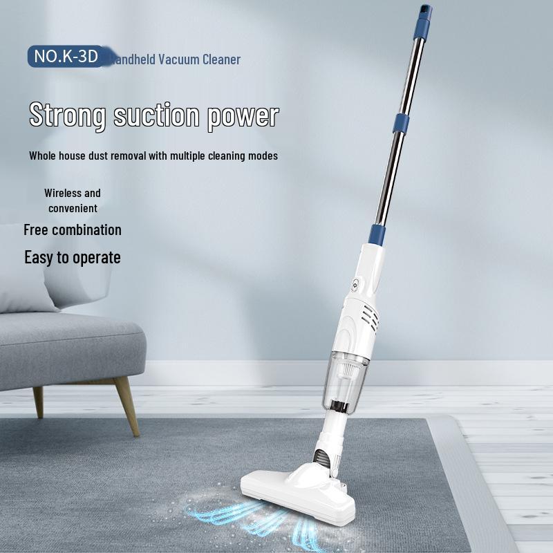 High-Power Portable Wireless Vacuum Cleaner with Strong Suction